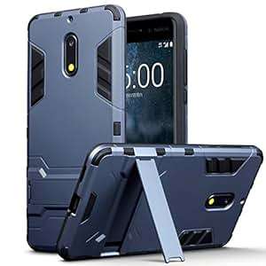 Nokia 6 Case Terrapin Nokia 6 Cover Full Body Shock Resistant Armour Case High-Tech Look Du