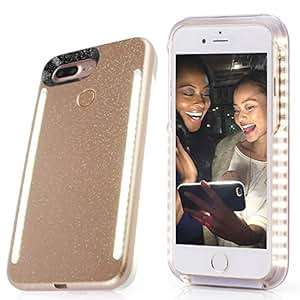 Selfie light iPhone caseRasseSelfie Light Case for 5.5in Iphone 6 6s 7 plus Cover with Front a
