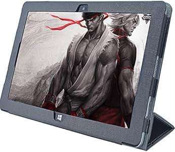 MaxKu Case Jumper Ezpad 6 Pro 11.6inch Ultra Lightweight PU Leather Slim Smart Protecti (Black)