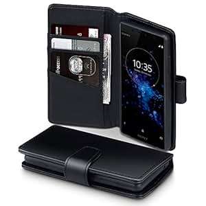 TERRAPIN Xperia XZ2 Compact Case Sony Xperia XZ2 Compact Leather Case GENUINE LEATHER Executive Foli