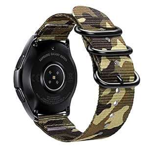Fintie Strap Garmin Vivoactive 3 Music/Vivoactive 3/Venu/Vivomove HR/Luxe/Style/F (Camo Green)