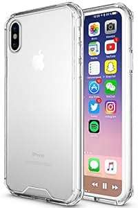 iPhone X Case Peyou Premium Slim Clear Case for iPhone X 2017 with Raised Bezels Shock-Absor