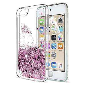 iPod Touch 6th/5th Generation Case Glitter HD Screen Protector LeYi Luxury Liquid Sparkly Bling