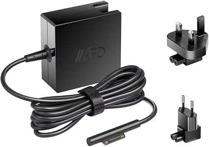KFD 65W 15V 4A Laptop Charger AC Adapter Microsoft Surface Book 1706 Microsoft Surface Pro 6 12