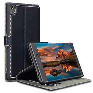 Xperia XA Ultra Case - Terrapin Sony Xperia XA Ultra Leather Case Wallet Flip Cover - Ultra Slim Fi