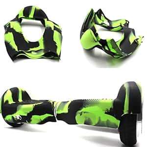 Clode Silicone Case Cover for 6.5 2 Wheels Smart Self Balancing Scooter Hover board Black&Green