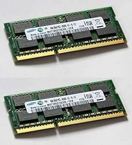 Samsung 8GB Dual Channel Kit 2 x 4 GB 204 pin DDR3-1066 PC3-8500 SODIMM