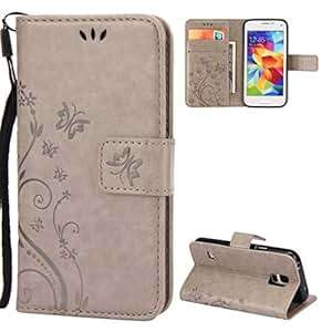 Samsung Galaxy S5 Mini Case Leather,Samsung Galaxy S5 Mini Case Butterfly,Samsung Galaxy S5 Mini Fl