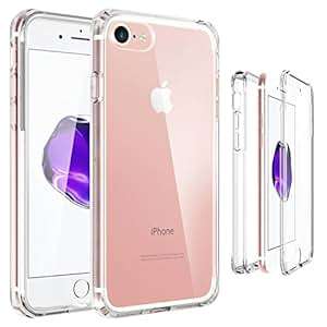 iPhone 8 Plus Case Transparent Solid Case All Around Protection Cover Complete Body Case iPhone 8 Pl