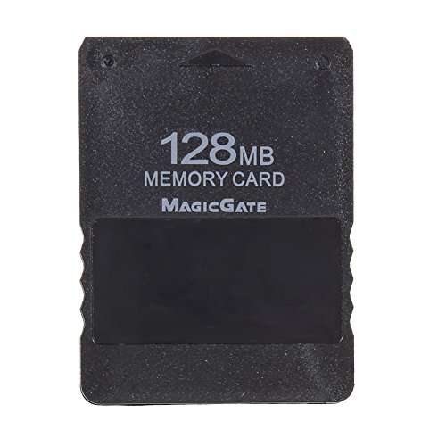 Memory Card;128MB Memory Card Game Memory Card for Sony PlayStation 2 PS2