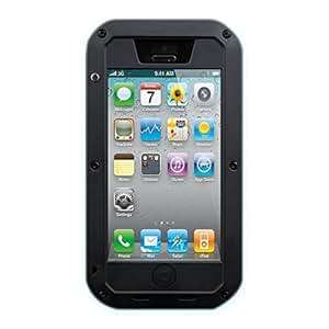 Genuine iPhone 5/5S Aluminum Metal Case Shock/Dirt/Dust Proof Gorilla Glass Case Cover Dual Layer