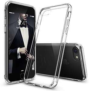 iPhone 8 Case Ringke FUSION Crystal Clear Transparent PC Back TPU Bumper Drop Protection/Shock