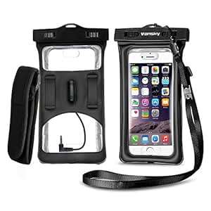 Vansky Floating Waterproof Phone Case Dry Bag Armband Audio Jack iPhone 7 7Plus 6 6s plus Andriod