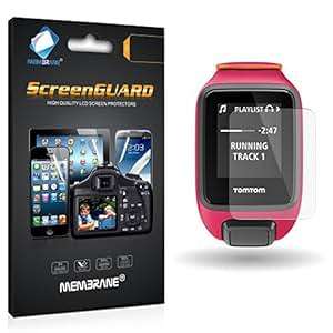 Membrane TomTom Runner 3 Screen Protector Cover Guard 3 Pack HD Clear