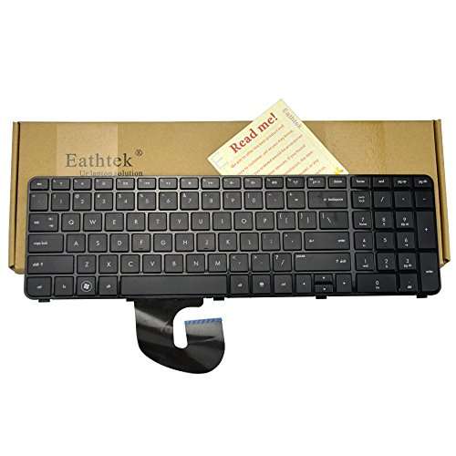 Eathtek Replacement Keyboard with Frame for HP Pavilion DV7-4000 DV7-4030 DV7-40