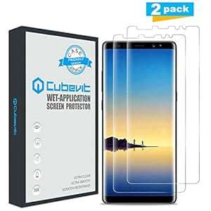 Galaxy Note 8 Screen Protector Cubevit 2 pack Screen Protector for Samsung Galaxy Note 8 Case Friend
