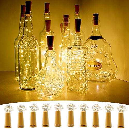 Led Wine Bottle Stopper Bar Accessories Bottle Cork Plug Corks String Lights