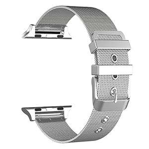 Apple Watch Strap GEOTEL Apple Watch Accessories iWatch Strap Milanese Loop Stainless Steel Band wit