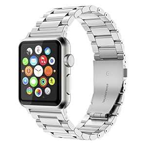 KADES Compatible Apple Watch Straps Link Bracelet Strap Stainless Steel Replacement BCompati