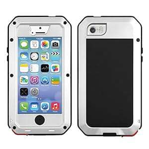 Waterproof Shockproof Aluminum Gorilla Glass Metal Cover Full-body Military Armor Protective Snowpr