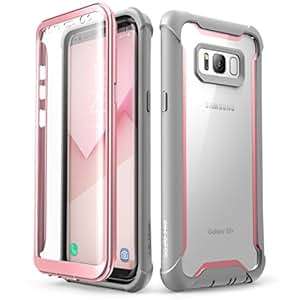 Samsung Galaxy S8 Plus case i-Blason Full-body Rugged Clear Bumper Case with Built-in Screen Prot