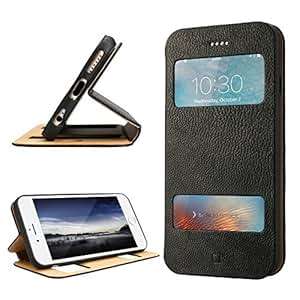 Apple iPhone 6/6S Plus Case, Labato Magnetic Design Genuine Leather Stand Case / Cover for Apple iP