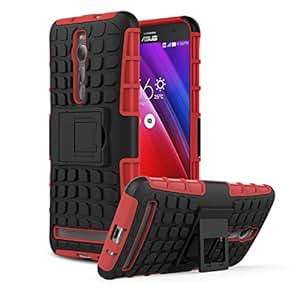 MoKo ZenFone 2 5.5 Case Heavy Duty Rugged Armor with Kickstand Cover Dual Layer Shock Resistan