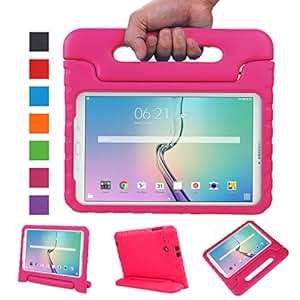 NEWSTYLE Kids Case Galaxy Tab E 9.6 SM-T560/SM-T565 Shockproof Light Weight Protection ( pink)