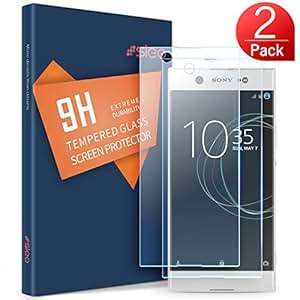 SLEO Sony Xperia XA1 Ultra Screen Protector SLEO Premium Surface Hardness Crystal Clear Tempered Gla
