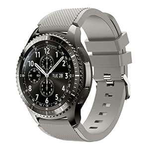 Tabcover BGear S3 Frontier Classic Smart Watch 22mm Soft Silicone (Samsung Gear S3 Frontier)