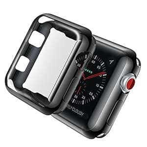 Puersit Apple Watch Screen Protector iwatch Screen Case TPU All-around Protective Screen High De