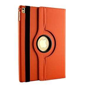 iPad 9.7 2017 Case inShang Smart Cover for 9.7 in iPad 2017 Stand With Au (iPad 9.7in (2017))(Orange