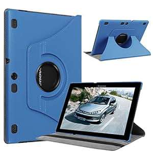 Lenovo Tab 2 A10-70 Case Pasonomi 360 Degree Rotating Magnetic Smart PU Leather Stand Cover Case