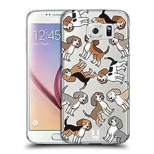 Head Case Designs Beagle Dog Breed Patterns Hard Back Case for Samsung Galaxy S6