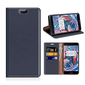 MOBESV OnePlus 3T Wallet Case OnePlus 3T Leather Case/OnePlus 3 Phone Flip Book Cover/Viewing Stand/