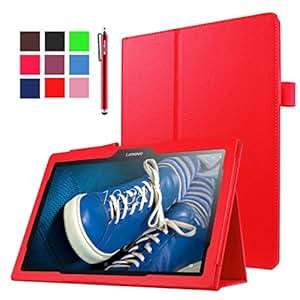 Lenovo Tab 2 A10-30 Case Moonmini PU Leather Stand Folio Tablets Case Cover for Lenovo Tab 2 A10-