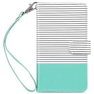 iPhone 8 Plus Case iPhone 7 Plus Case ULAK PU Leather iPhone 7 Plus/8 Plus Wallet Case Credit C