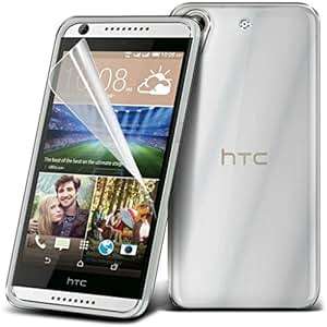 ONX3 HTC Desire 626 Case Custom Made Crystal TPU Clear Gel Case Skin Cover With LCD Screen Protect