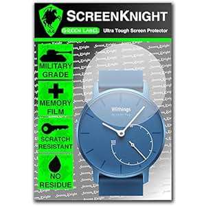 ScreenKnight Withings Activite Pop Front Screen Protector invisible shield