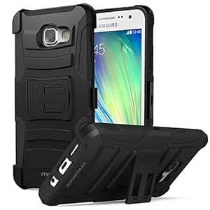 Galaxy A3 Case - MoKo Premium Full Body Rugged Cover with Kickstand, Ultimate Drop Protection & Sho