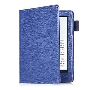 Switchali Smart Ultra Slim Magnetic Case Cover For 2016 Model Kindle 8th Generatio (DarkBlue)