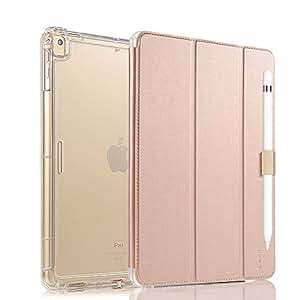 Vanctec iPad Pro 12.9 Cover iPad Pro 12.9 Case A (CiPad pro 12.9in 2017&2015)(C-Rose Gold)