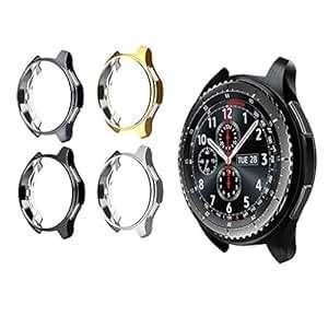 Ruentech Gear S3 Frontier SM-R760 Cover case All-Inclusive electroplated case Drop-Proof Sho