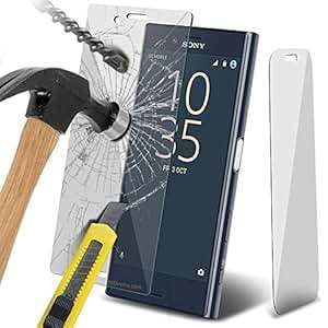 (Pack of 3) Sony Xperia XZ Tempered Glass Anti-Scratch Ultra Clear HD Transparent Durable Protectiv