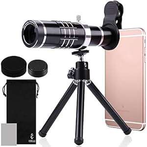 18X HD Telephoto Lens Kit for Phone Camera AFUNTA Zoom Telescope Telescopic Lens with Mini Tripod fo