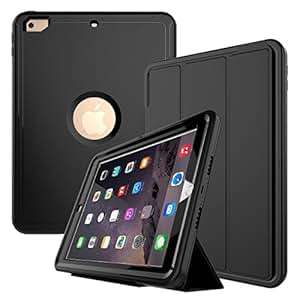 iPad 9.7 Case iPad Case 9.7 2018/2017 Hybrid Shockproof Rugged Drop Protection Smart Case Auto