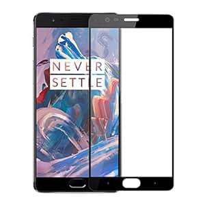 TOOGOO R Full Cover Tempered Glass Screen Protector Oneplus 3 3T Three