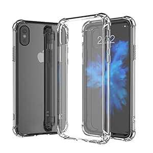 iphone XS iPhone X iPhone 10 Case Crystal Clear Shock Absorption Bumper Ultra Hybrid Tra