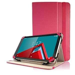 VODAFONE Tab Prime 7/VODAFONE Smart Tab N8 Tablet Cover Android Slim Folio Tablet Case Pink
