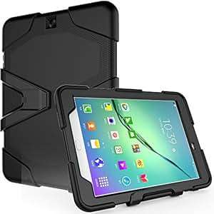 TECHGEAR G-SHOCK Case for Samsung Galaxy Tab S2 9.7 SM-T810 Series Tough Rugged HEAVY DUTY Armou